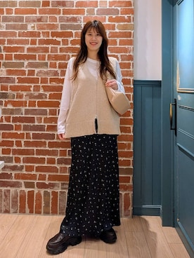 あやかさん（レディース・163cm）の春コーディネート