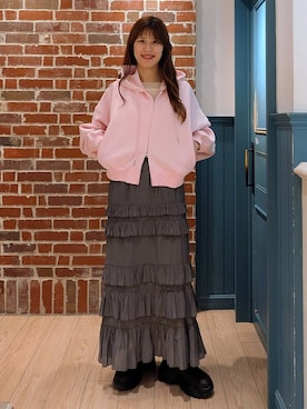 あやかさん（レディース・163cm）の冬コーディネート