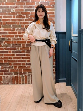 あやかさん（レディース・163cm）の春コーディネート