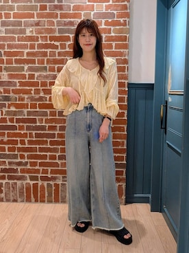 あやかさん（レディース・163cm）の春コーディネート