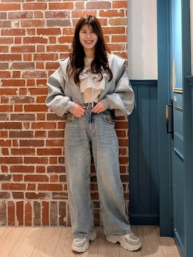 あやかさん（レディース・163cm）の冬コーディネート