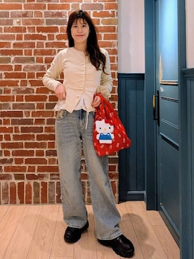 あやかさん（レディース・163cm）の春コーディネート