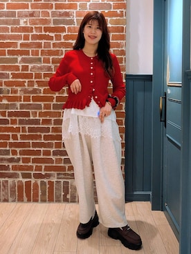 あやかさん（レディース・163cm）の春コーディネート