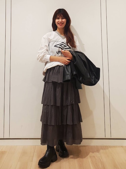 既に売却み商品となります。 セール】フリルティアードスカート 137303（スカート）｜LOWRYS