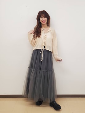 あやかさん(レディース・163cm)の秋コーディネート
