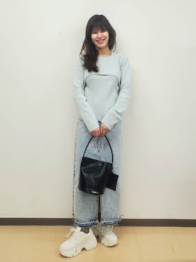 あやかさん（レディース・163cm）の冬コーディネート