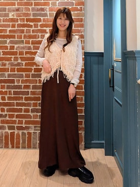 あやかさん(レディース・163cm)の冬コーディネート