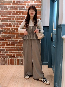 あやかさん（レディース・163cm）の春コーディネート