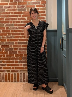 「アイテム（ワンピース/ドレス）」を使った、あやかさん（レディース・163cm・30代）の夏コーディネート