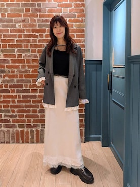 あやかさん（レディース・163cm）の秋コーディネート