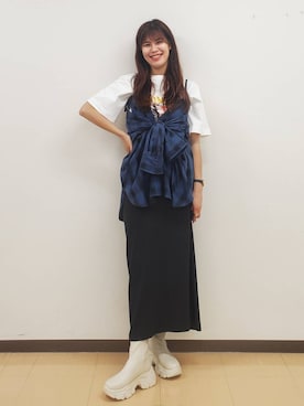 あやかさん(レディース・163cm)の夏コーディネート