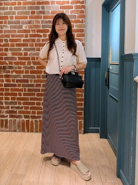 あやかさん(レディース・163cm)の夏コーディネート