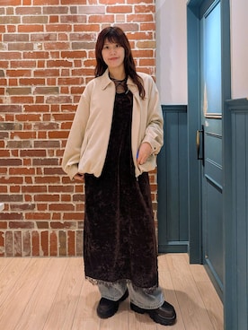 「アイテム（その他トップス）」を使った、あやかさん（レディース・163cm・30代）の秋コーディネート