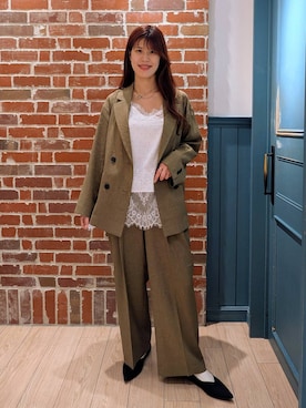 あやかさん（レディース・163cm）の春コーディネート