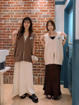 「アイテム（スカート）」を使った、あやかさん（レディース・163cm・30代）の秋コーディネート