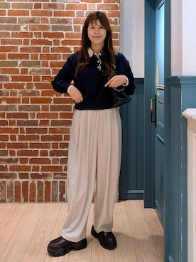 あやかさん（レディース・163cm）の春コーディネート