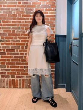 あやかさん(レディース・163cm)の春コーディネート