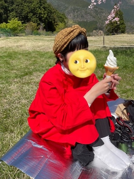 「yuni（ユニ　）のアイテム（ワンピース/ドレス）」を使った、ひらこさん（レディース・153cm）の春コーディネート