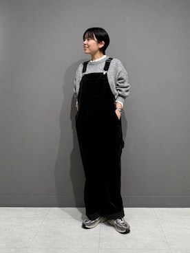 「URBAN RESEARCH DOORS（アーバンリサーチドアーズ）のピンタックフリルスタンドカラーブラウス（シャツ/ブラウス）」を使った、koguさん（レディース・151cm）の冬コーディネート