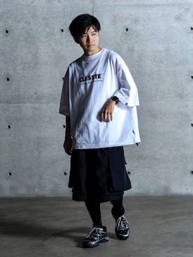 「black」｜B.Bambiさん（メンズ・164cm）の秋コーディネート