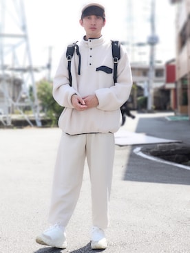 「HEAD（ヘッド）のアイテム」を使った、Ryoooさん（メンズ・178cm）の秋コーディネート