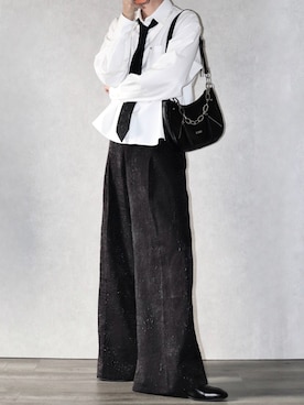 「ADRER（アドラー）のアイテム」を使った、Ryoooさん（メンズ・178cm）の春コーディネート