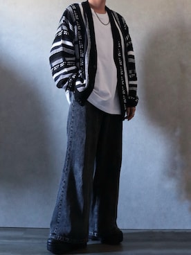 「SERACE（セラス）のアイテム（アクセサリー）」を使った、Ryoooさん（メンズ・178cm）の春コーディネート