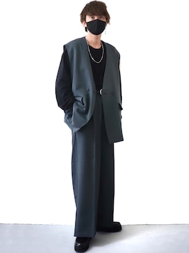 「EMMA  CLOTHES」｜「アイテム（その他）」を使った、Ryoooさん（メンズ・178cm）の春コーディネート