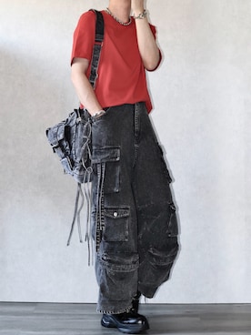 Ryoooさん(メンズ・178cm)の春コーディネート