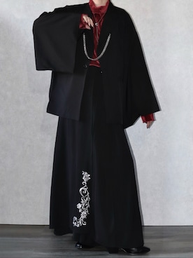 「アイテム（テーラードジャケット）」を使った、Ryoooさん（メンズ・178cm）の秋コーディネート