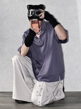 「ADRER（アドラー）のアイテム」を使った、Ryoooさん（メンズ・178cm）の夏コーディネート