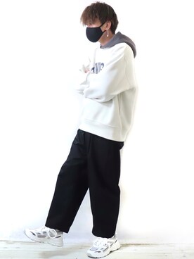 「PIVOTDOOR（ピボットドア）のアイテム」を使った、Ryoooさん（メンズ・178cm）の冬コーディネート
