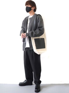 「EMMA  CLOTHES」｜「アイテム（その他）」を使った、Ryoooさん（メンズ・178cm）の春コーディネート