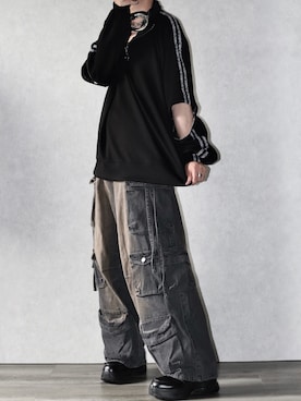 「アイテム（リング）」を使った、Ryoooさん（メンズ・178cm）の夏コーディネート