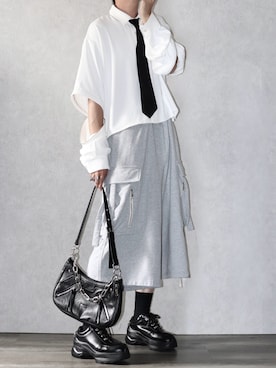 「ADRER（アドラー）のアイテム」を使った、Ryoooさん（メンズ・178cm）の夏コーディネート