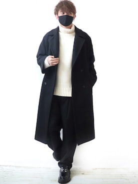 「アイテム（その他）」を使った、Ryoooさん（メンズ・178cm）の冬コーディネート