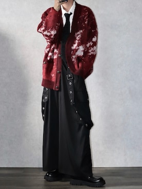 「アイテム（カーディガン/ボレロ）」を使った、Ryoooさん（メンズ・178cm）の秋コーディネート