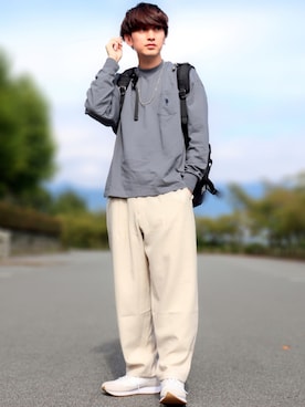 「アンカースミス」｜Ryoooさん（メンズ・178cm）の秋コーディネート
