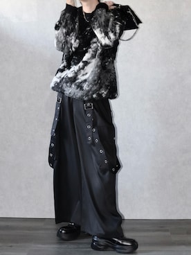 「アイテム（カーゴパンツ）」を使った、Ryoooさん（メンズ・178cm）の秋コーディネート