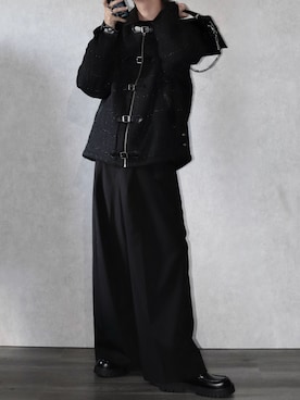 「アイテム（ブルゾン）」を使った、Ryoooさん（メンズ・178cm）の秋コーディネート