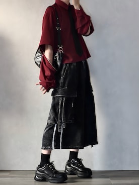ADRER】High sole ring dad sneaker / ハイソールリングダッド
