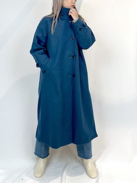 「PAGEBOY（ページボーイ）のアイテム（チェスターコート）」を使った、SARAさん（レディース・162cm）の冬コーディネート