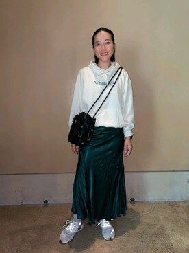 「diesel」｜Lauleaさん（レディース・166cm）の秋コーディネート