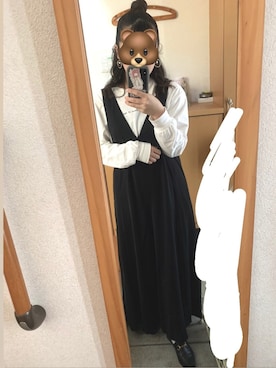 「JOURNAL STANDARD（ジャーナルスタンダード）のアイテム（オールインワン・サロペット）」を使った、🧸さん（レディース・156cm）の春コーディネート