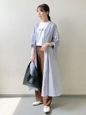 hollyさん（レディース・160cm）の春コーディネート