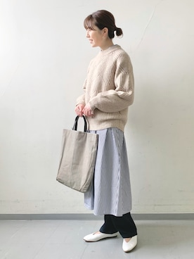 hollyさん(レディース・160cm)の冬コーディネート