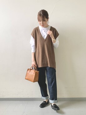 hollyさん（レディース・160cm）の秋コーディネート