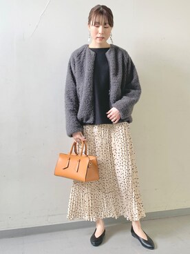 hollyさん(レディース・160cm)の冬コーディネート