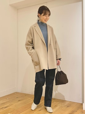 hollyさん（レディース・160cm）の秋コーディネート