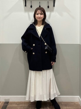 「apart by lowrys」｜「アイテム（ジャケット/アウター）」を使った、mihoさん（レディース・157cm）の冬コーディネート